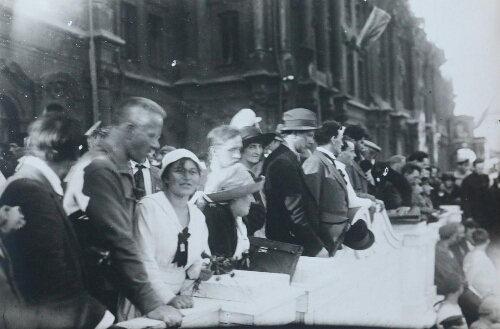 Tribune on Uritsky Square, Petrograd [17th July 1920]