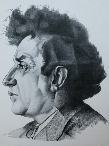 Portrait of Grigori Zinoviev by Yury Annenkov [s.d.]
