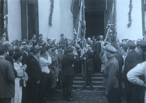 "Exiting the Uritsky Palace" [17th July 1920]